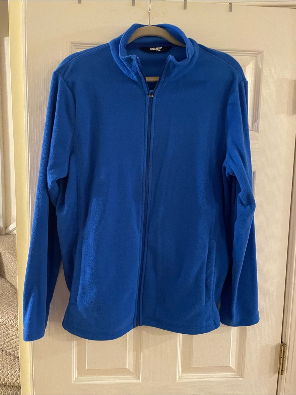 Women’s Lands End Full-Zip Fleece Jacket - Blue